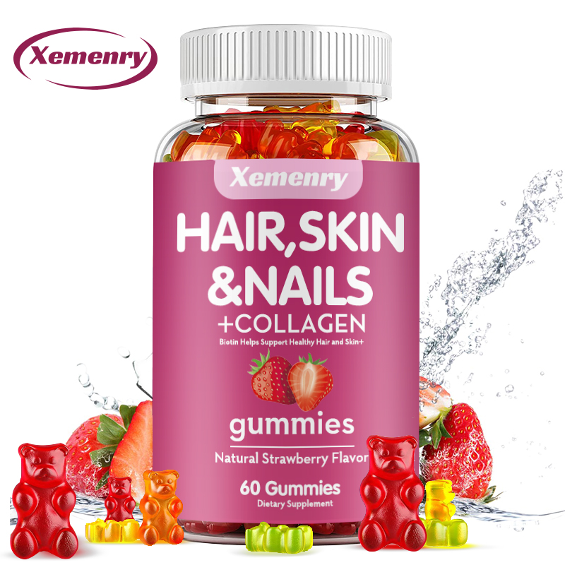 Hair Care Capsule - البيوتين وفيتامين Gummies أقصى قدر من