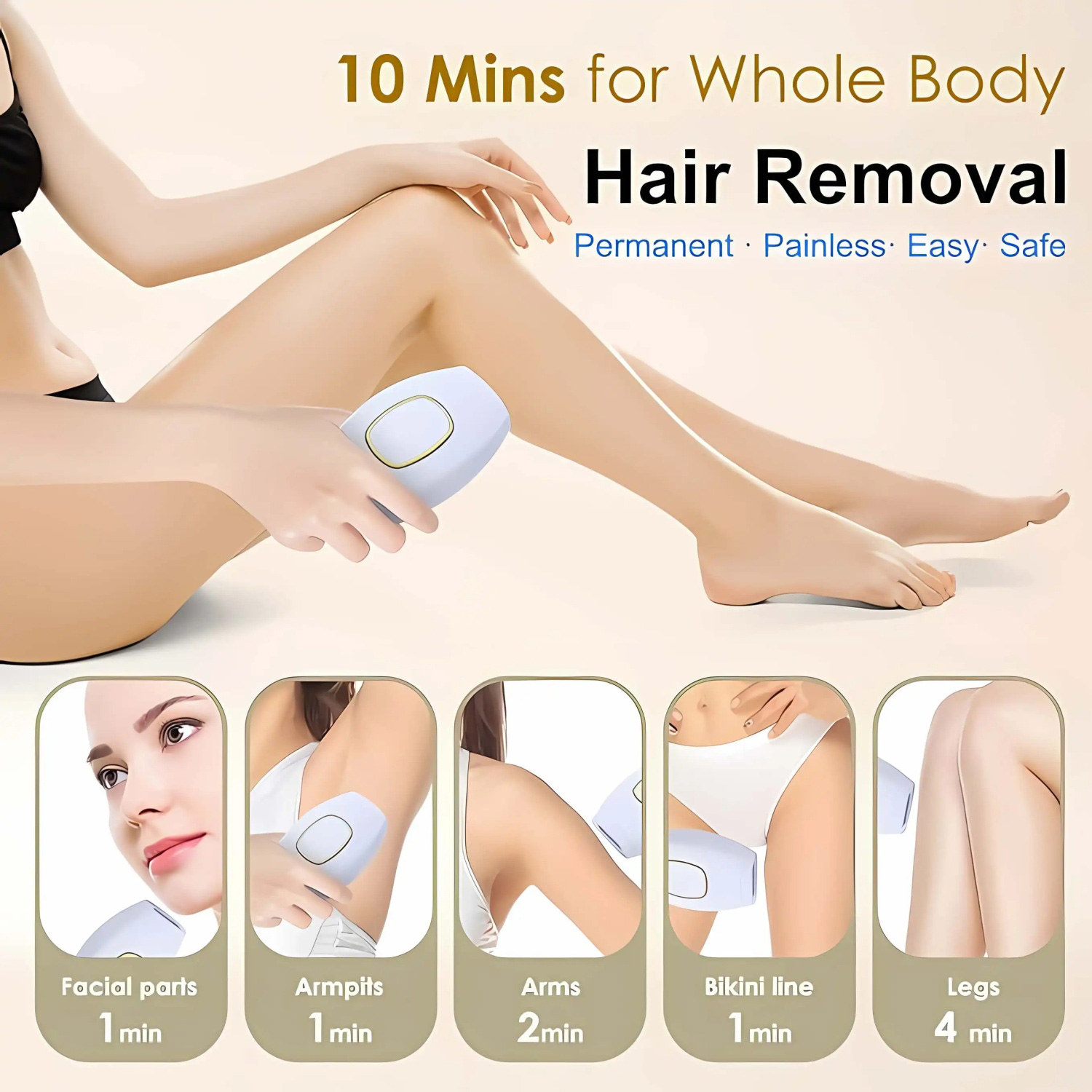 جهاز إزالة الشعر بالليزر الذكي - مراجعة From Home Hair Care وسعره