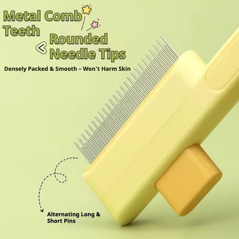 مشط ذاتي التنظيف لإزالة الشعر  - مراجعة Hair Care Is Self Care وسعره