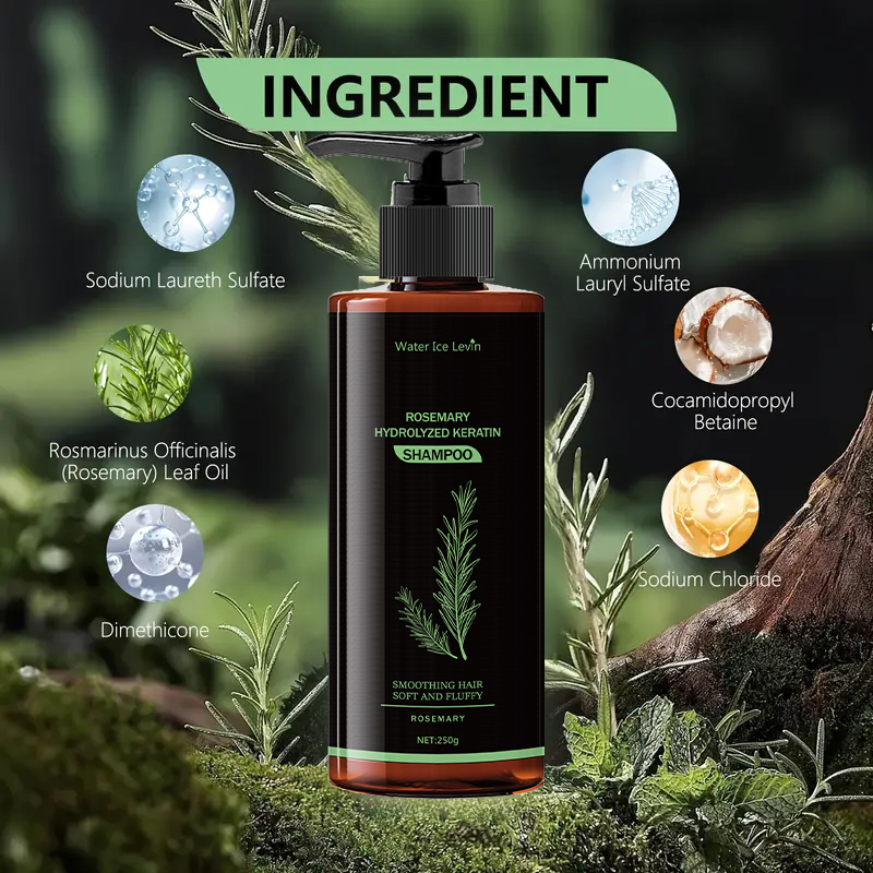شامبو روزماري بالكيراتين المتح - مراجعة Hair Care Keratin Shampoo وسعره