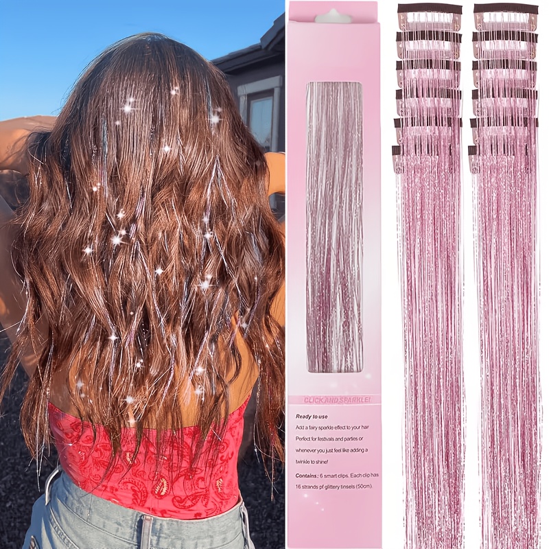 خصلات شعر لامعة 12 قطعة، خصلات - مراجعة Hair Care Set وسعره