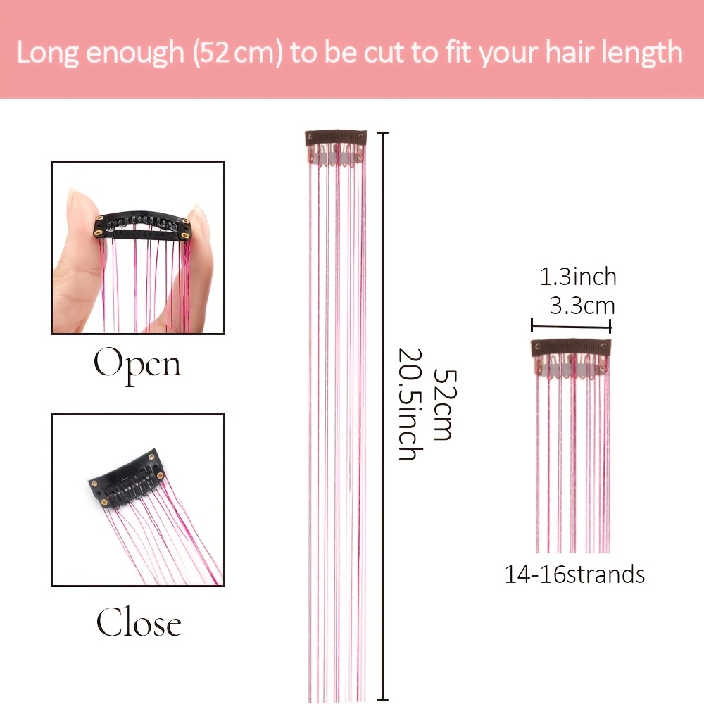 خصلات شعر لامعة 12 قطعة، خصلات - مراجعة Hair Care Set وسعره