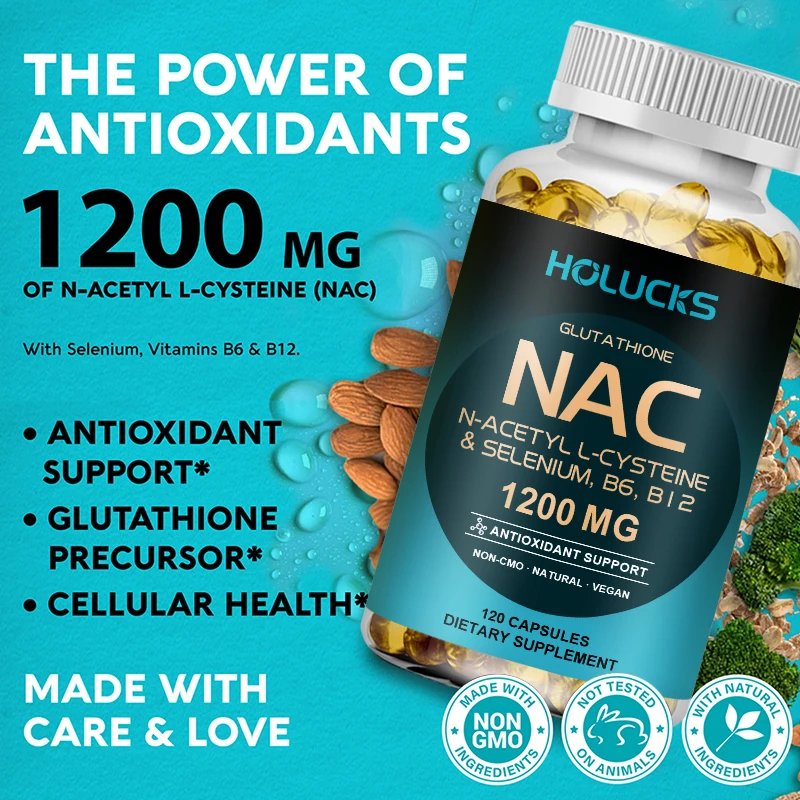 كبسولات NAC جلوتاثيون، مكمل غذ - مراجعة Hair Care Capsule وسعره