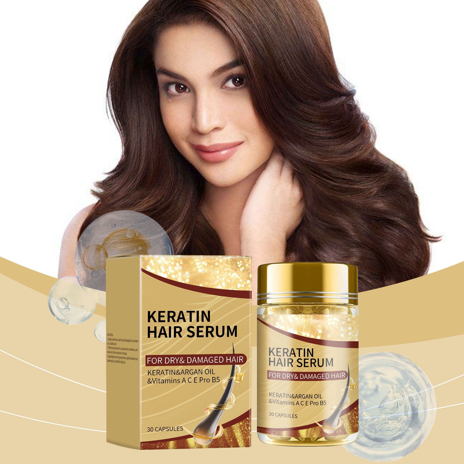 كبسولات ناعمة للعناية بالشعر ب - مراجعة Hair Care Capsule وسعره