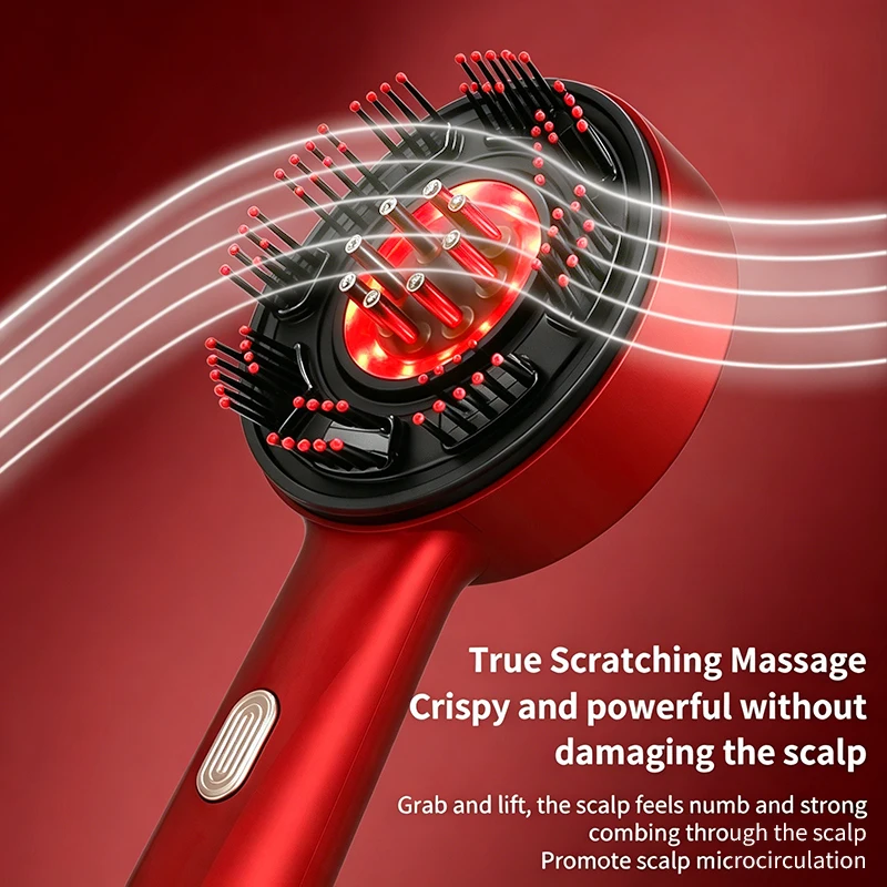 مشط تدليك كهربائي محمول لفروة  - مراجعة Hair Care For Hair Growth وسعره