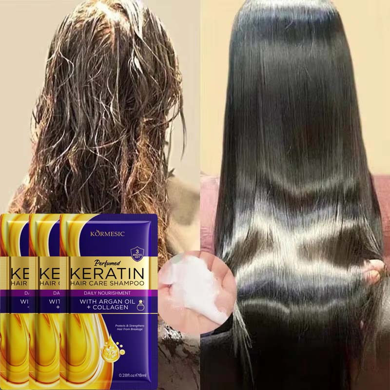 قناع الشعر السحري بالكيراتين ل - مراجعة Hair Care Keratin Shampoo وسعره