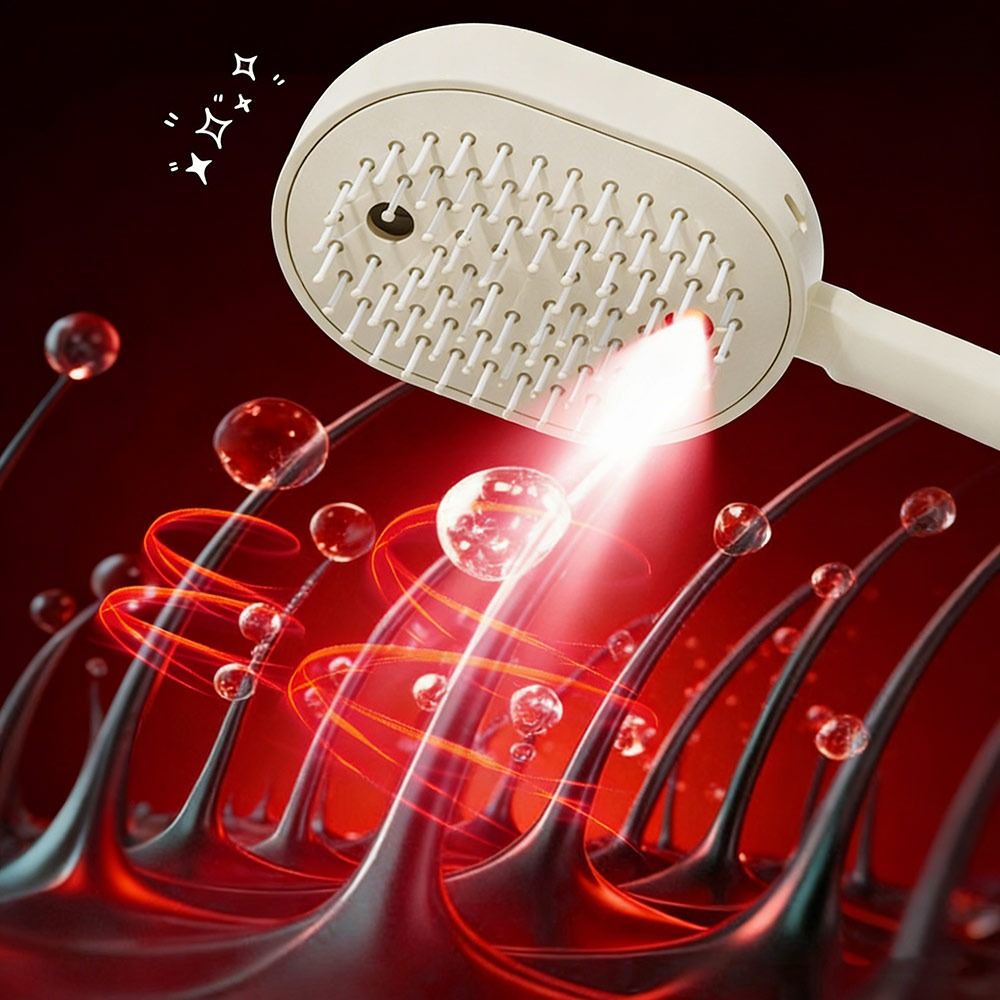 مشط تدليك كهربائي جديد للعناية - مراجعة Hair Care Is Self Care وسعره