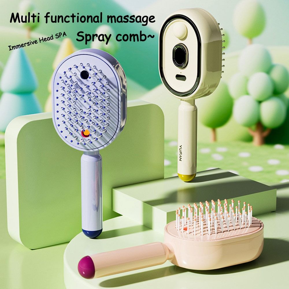 مشط تدليك كهربائي جديد للعناية - مراجعة Hair Care Is Self Care وسعره