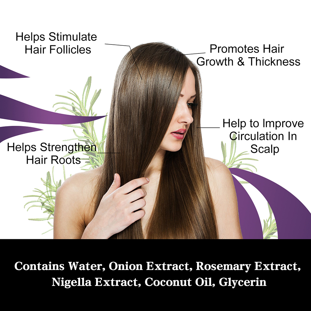 30 مللي مصل نمو الشعر بصل الرو - مراجعة Hair Care Essence Oil Spray وسعره