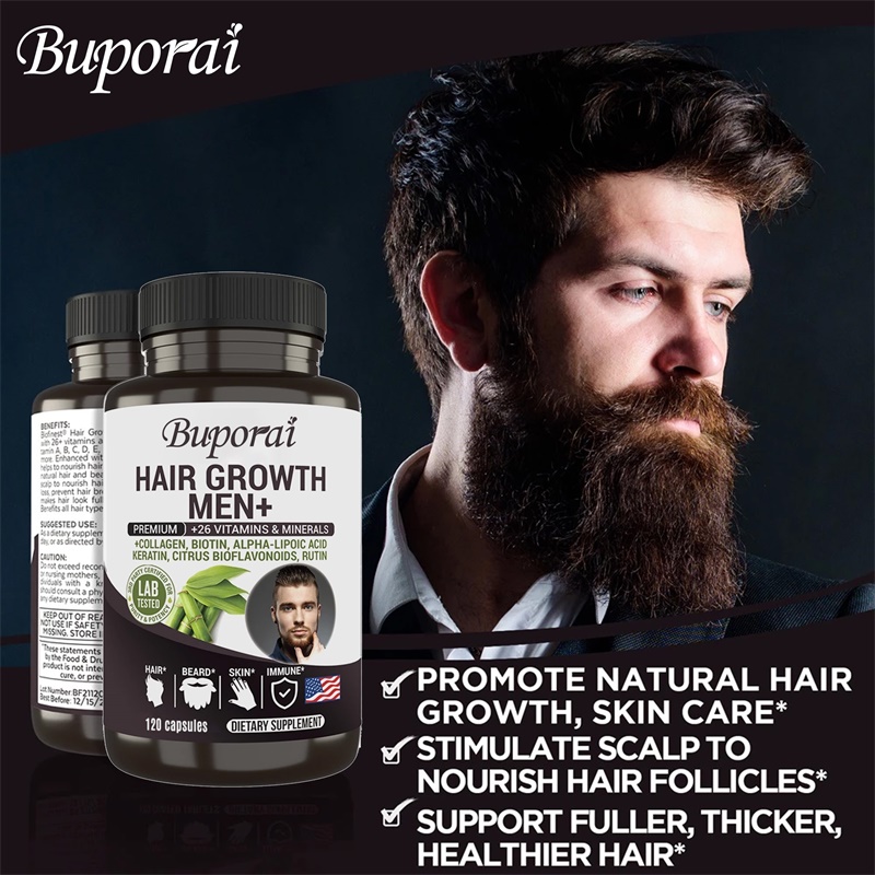 مكمل نمو الشعر للرجال - مكمل ن - مراجعة Hair Care Capsule وسعره