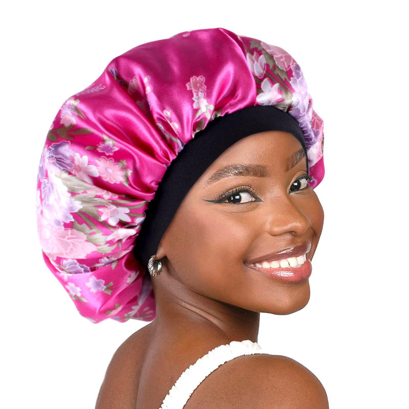 المرأة الساتان بونيه مرونة واس - مراجعة Satin Hair Bonnet وسعره