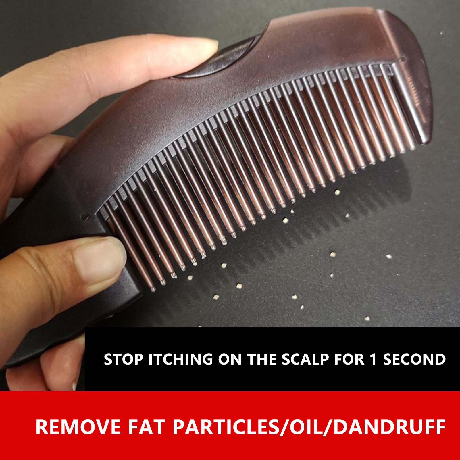 إزالة القشرة فروة الرأس أمشاط  - مراجعة Hair Care Is Self Care وسعره
