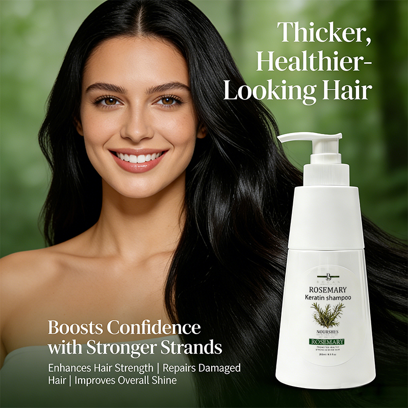 شامبو طبيعي بالروزماري 200 مل  - مراجعة Hair Care Keratin Shampoo وسعره