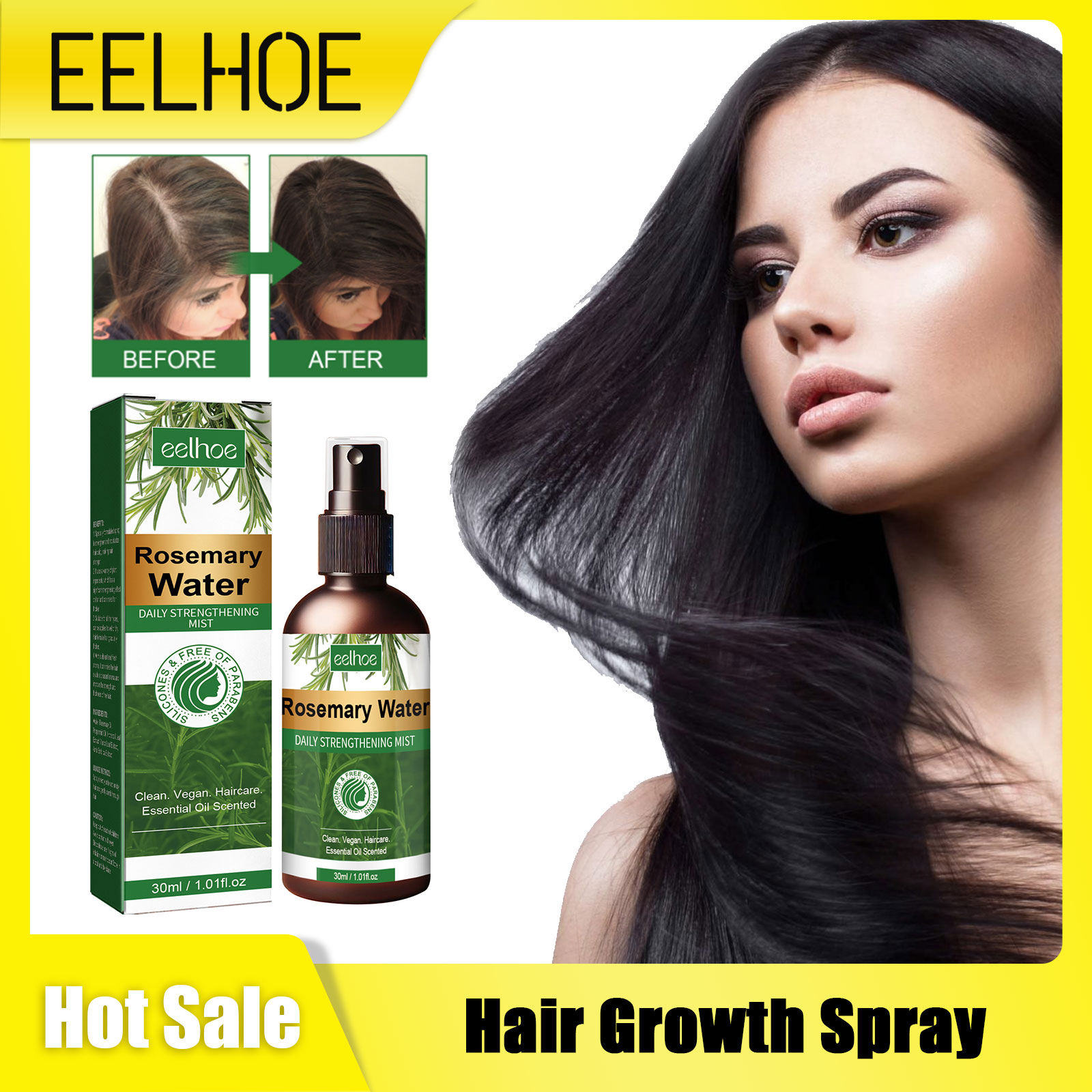 رذاذ روزماري لتغذية الشعر وعلا - مراجعة Hair Care For Hair Growth وسعره