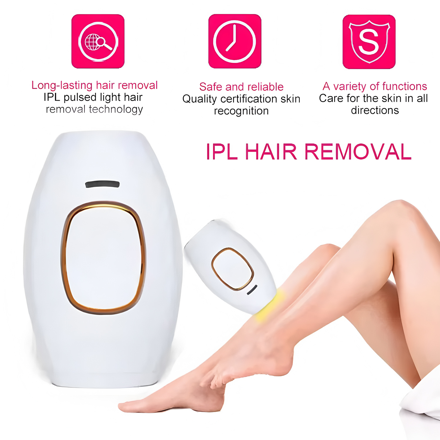 جهاز إزالة الشعر بالليزر هوم م - مراجعة From Home Hair Care وسعره